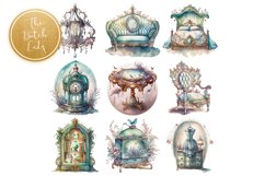 Victorian Furniture Clipart Set - 25 .PNG Files Product Image 5