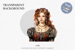 Victorian Lady Clipart Royal Vintage Women PNG Romantic Girl Flower  Transparent Print junk journal collage scrapbooking designs sublimation printable files watercolor antique romantic girl illustration paper craft, Victorian Lady Clipart, Royal Women PNG