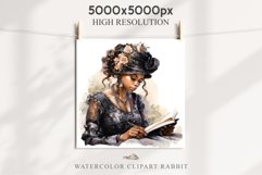 Victorian Lady Clipart Royal Vintage Women PNG Romantic Girl Flower  Transparent Print junk journal collage scrapbooking designs sublimation printable files
