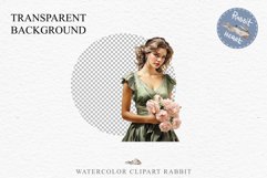 Victorian Lady Clipart Royal Vintage Women PNG Romantic Girl Flower  Transparent Print junk journal collage scrapbooking designs sublimation printable files watercolor antique romantic girl illustration paper craft, Victorian Lady Clipart, Royal Women PNG