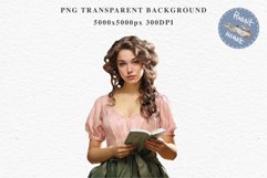 Victorian Lady Clipart Royal Vintage Women PNG Romantic Girl Flower  Transparent Print junk journal collage scrapbooking designs sublimation printable files watercolor antique romantic girl illustration paper craft, Victorian Lady Clipart, Royal Women PNG