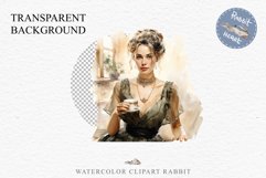 Victorian Lady Clipart Royal Vintage Women PNG Romantic Girl Flower  Transparent Print junk journal collage scrapbooking designs sublimation printable files watercolor antique romantic girl illustration paper craft, Victorian Lady Clipart, Royal Women PNG