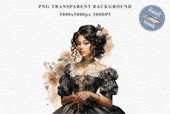 Victorian Lady Clipart Royal Vintage Women PNG Romantic Girl Flower  Transparent Print junk journal collage scrapbooking designs sublimation printable files watercolor antique romantic girl illustration paper craft, Victorian Lady Clipart, Royal Women PNG