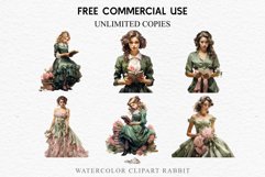 Victorian Lady Clipart Royal Vintage Women PNG Romantic Girl Flower  Transparent Print junk journal collage scrapbooking designs sublimation printable files watercolor antique romantic girl illustration paper craft, Victorian Lady Clipart, Royal Women PNG