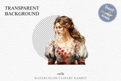 Victorian Lady Clipart Royal Vintage Women PNG Romantic Girl Flower  Transparent Print junk journal collage scrapbooking designs sublimation printable files watercolor antique romantic girl illustration paper craft, Victorian Lady Clipart, Royal Women PNG
