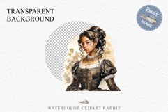Victorian Lady Clipart Royal Vintage Women PNG Romantic Girl Flower  Transparent Print junk journal collage scrapbooking designs sublimation printable files watercolor antique romantic girl illustration paper craft, Victorian Lady Clipart, Royal Women PNG