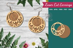 Victorian Laser Cut Earrings Product Image 1