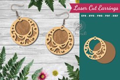 Victorian Laser Cut Earrings Product Image 1