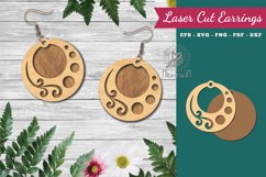 Victorian Laser Cut Earrings Product Image 1
