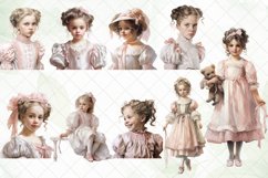 Victorian Little Girl Sublimation Bundle Product Image 2