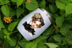 Victorian Little Girl Watercolor Sublimation clipart Product Image 6