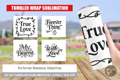 Victorian Romance Valentine Tumbler Product Image 1