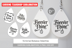 Victorian Romance Valentine Earring Product Image 1