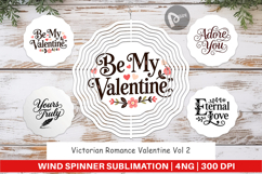 Victorian Romance Valentine Wind Spinner Product Image 1
