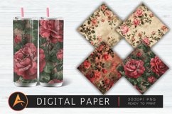 Victorian Roses Digital paper Product Image 1