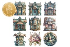 Victorian Street Life Mystic Clipart Set - 25 .PNG Files Product Image 4