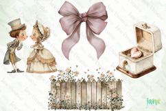 Victorian Valentine Clipart Product Image 1