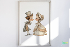 Victorian Valentine Clipart Product Image 5