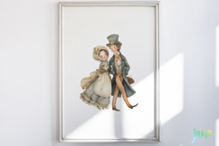 Victorian Valentine Clipart Product Image 5