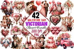 Victorian Valentines Day Clipart Bundle, Victorian Valentines Day Clipart, Victorian Valentine Clipart, Victorian Valentine Sublimation, Victorian Valentines Day Sublimation, Victorian Valentines Day Watercolor Clipart, Watercolor Victorian Valentines Day