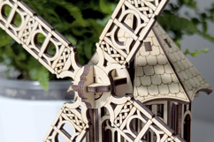 Victorian Windmill - Laser Cut File DIY project Product Image 3