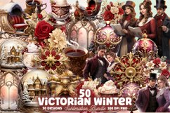 Victorian Winter Clipart Sublimation Bundle, Victorian Winter Clipart, Victorian Winter Clipart Bundle, Victorian Winter Watercolor, Watercolor Victorian Winter, Victorian Winter Sublimation, Victorian Winter