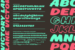 Victory Lane A Brush Font for Race Car Livery and Signage  Product Image 3