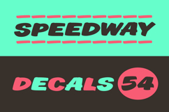 Victory Lane A Brush Font for Race Car Livery and Signage  Product Image 4