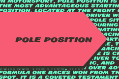 Victory Lane A Brush Font for Race Car Livery and Signage  Product Image 7