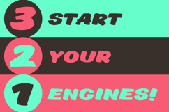 Victory Lane A Brush Font for Race Car Livery and Signage  Product Image 8