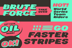 Victory Lane A Brush Font for Race Car Livery and Signage  Product Image 13