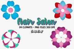 Hair Salon Clipart, beauty salon png graphic, illustrations Product Image 1