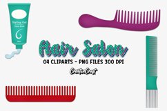 Hair Salon Clipart, beauty salon png graphic, illustrations Product Image 1