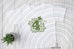 Four Cutting File SVG DXF Product Image 3