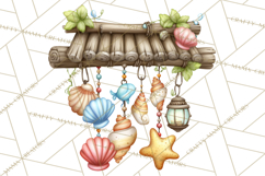 Whimsical Viking Village Clipart PNG, Nordic People Clip Art Product Image 4
