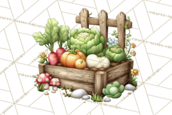 Whimsical Viking Village Clipart PNG, Nordic People Clip Art Product Image 5