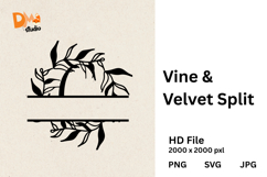 Vine &amp; Velvet Split Product Image 1