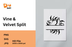 Vine &amp; Velvet Split Product Image 1
