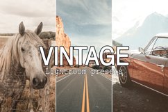4 Vintage Warm Tones Lightroom presets Product Image 1