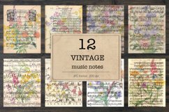 Vintage Music Digital Paper Product Image 1