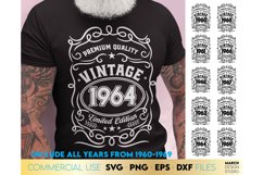 60th Father Birthday Vintage Shirt, Birthday Include 60 - 69 Product Image 4