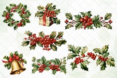 Vintage 1960s Holly Wreath Sublimation Bundle Product Image 3