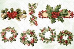 Vintage 1960s Holly Wreath Sublimation Bundle Product Image 4
