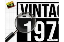 Vintage 1979 Svg Png, 44th birthday svg, 44 and fabulous svg Product Image 2