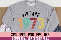 Vintage Birthday SVG 1963 1973 1983 1993 Retro Bundle 30 40 Product Image 10
