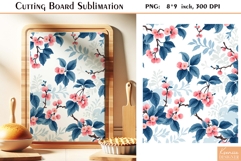 Retro Pink Berry |Watercolor Vintage Cutting Board Product Image 1