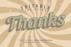 Vintage 3d Editable Text Effect Product Image 2