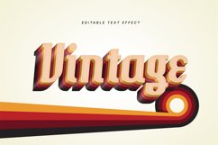 Editable Text Effect for Illustrator. Vector Graphic styles Product Image 1