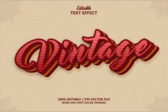 Vintage Editable Text Effect Style Vintage Product Image 1