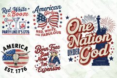 Vintage 4th July Sublimation Bundle Product Image 2